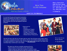 Tablet Screenshot of marlucostumes.net